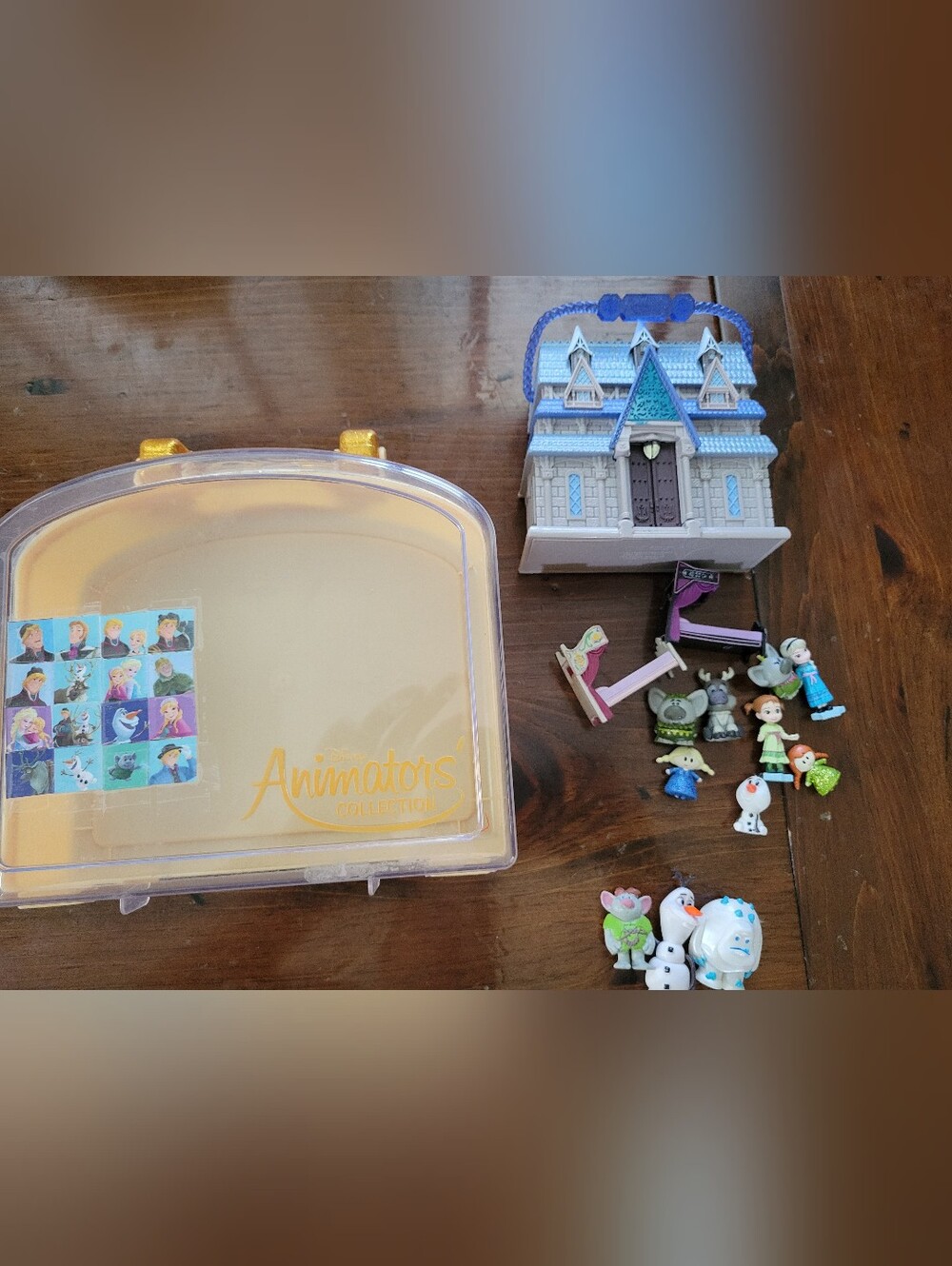 Disney Animators Frozen Little Kingdom Arendelle Castle Playset With Figurines